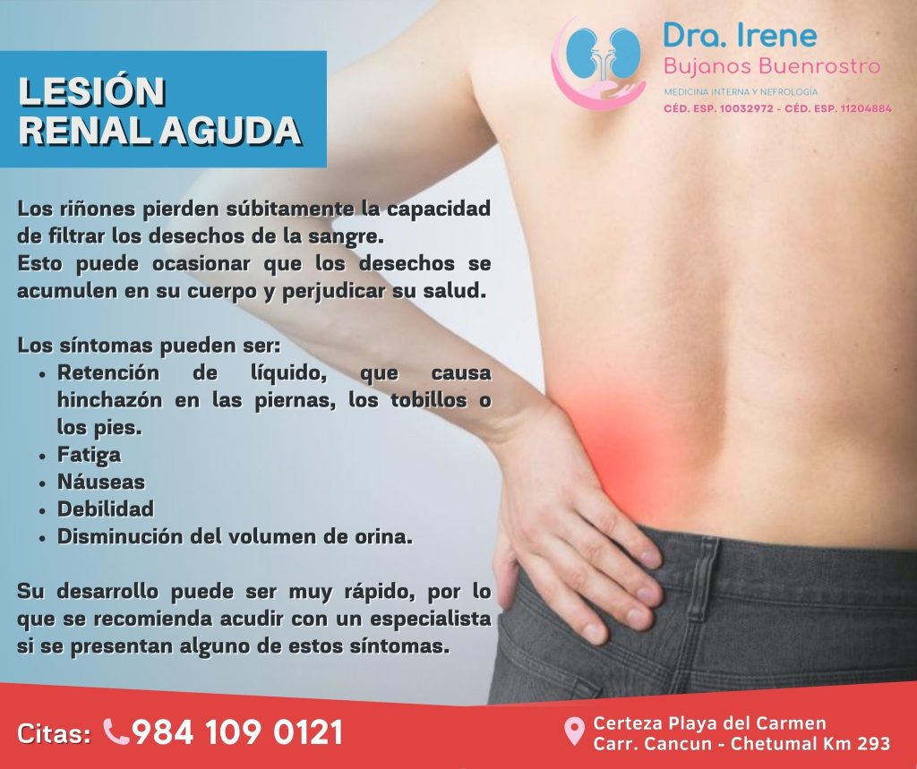 Dra Irene Bujanos Playa del Carmen Nefrologa y Medicina Interna