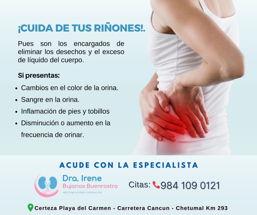Dra Irene Bujanos Playa del Carmen Nefrologa y Medicina Interna