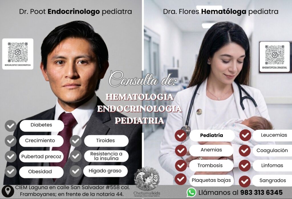 dirmed chetumal endocrinologo pediatra dr carlos poot